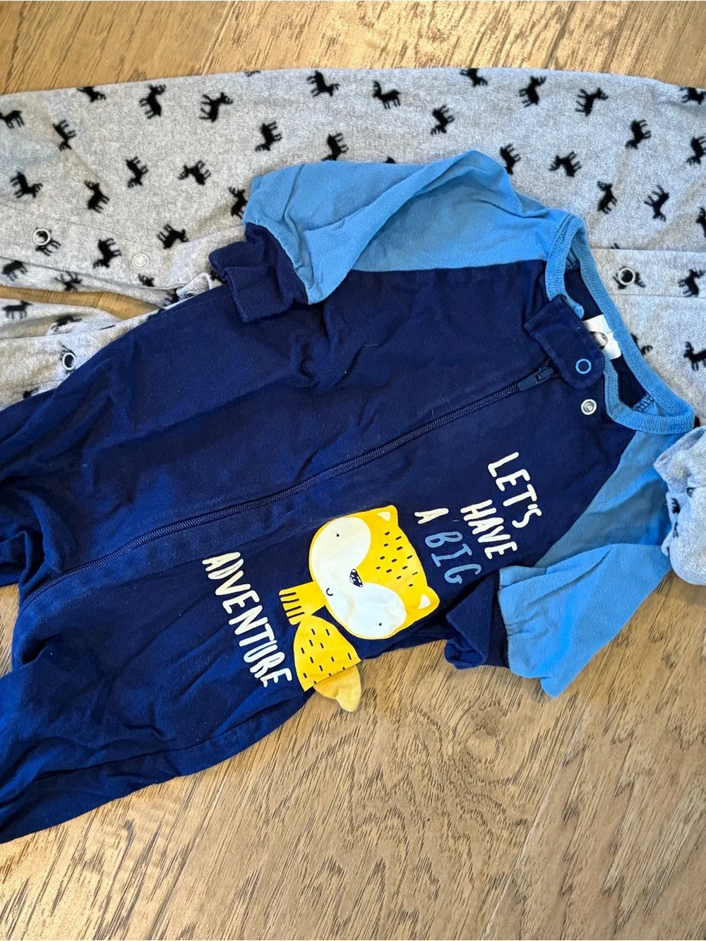 Baby Cotton Footed sleepers - quantity 22